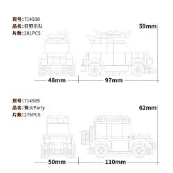 SEMBO WEKKI VIGGI 714511 non  THẾ GIỚI XE SANG HIỆU SUẤT ĐƯỜNG PHỐ bộ đồ chơi xếp lắp ráp ghép mô hình Speed Champions Racing Cars STREET PERFORMANCES Đua Xe Công Thức 261 khối