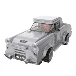 COGO 13438-1 non  ASTON007 bộ đồ chơi xếp lắp ráp ghép mô hình Speed Champions Racing Cars ASTONMARTIN Đua Xe Công Thức 179 khối