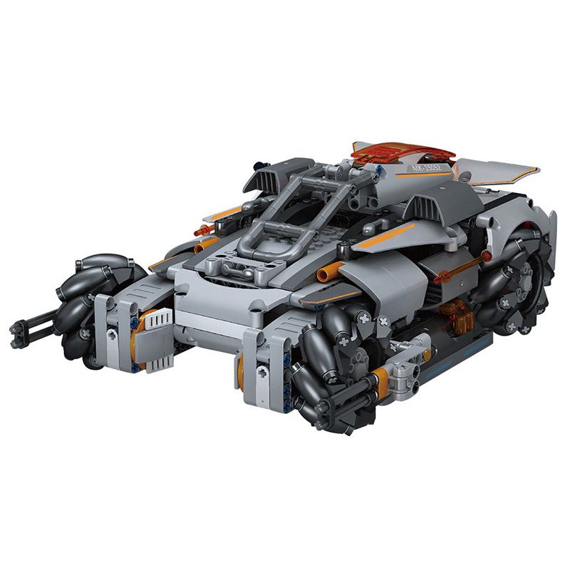 MouldKing 15052 Mould King 15052 non  BÃO SA MẠC bộ đồ chơi xếp lắp ráp ghép mô hình POWER BRICK DESERT STORM 555 khối