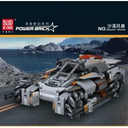 MouldKing 15052 Mould King 15052 non  BÃO SA MẠC bộ đồ chơi xếp lắp ráp ghép mô hình POWER BRICK DESERT STORM 555 khối