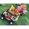 ACHKO 50053 non  PIZZA CAR. bộ đồ chơi xếp lắp ráp ghép mô hình PIZZA CART 362 khối