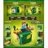 LW 423 non  HỘP THẾ GIỚI bộ đồ chơi xếp lắp ráp ghép mô hình Minecraft MY WORLD Game Xây Dựng 722 khối