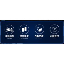 SEMBO 705031 non  SUZUKI GSXR 1000R 1:7 tỷ lệ 1:7 bộ đồ chơi xếp lắp ráp ghép mô hình  Kỹ Thuật Công Nghệ Cao Mô Hình Phương Tiện 794 khối