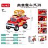 ACHKO 50052 non  VAN. bộ đồ chơi xếp lắp ráp ghép mô hình BREAD CART 356 khối