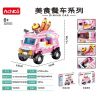 ACHKO 50051 non  KEM bộ đồ chơi xếp lắp ráp ghép mô hình ICECREAM CART 373 khối