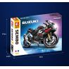 SEMBO 705031 non  SUZUKI GSXR 1000R 1:7 tỷ lệ 1:7 bộ đồ chơi xếp lắp ráp ghép mô hình  Kỹ Thuật Công Nghệ Cao Mô Hình Phương Tiện 794 khối