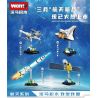 WOMA C0833 0833 non  HÀNG KHÔNG VŨ TRỤ 4 TỔ HỢP TRẠM TRUNG QUỐC TÀU CON THOI TÊN LỬA TRƯỜNG CHINH 2 VỆ TINH BẮC ĐẨU bộ đồ chơi xếp lắp ráp ghép mô hình Space AEROSPACE SCIENCE Thám Hiểm Không Gian 489 khối