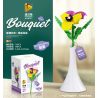 PanlosBrick 655017 Panlos Brick 655017 non  VI-Ô-LÔNG bộ đồ chơi xếp lắp ráp ghép mô hình BOUGHT HORNED PANSY 76 khối