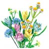 PanlosBrick 655008 Panlos Brick 655008 non  BÓ HOA bộ đồ chơi xếp lắp ráp ghép mô hình Flowers BOUQUET 837 khối