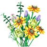 PanlosBrick 655007 Panlos Brick 655007 non  BÓ HOA bộ đồ chơi xếp lắp ráp ghép mô hình Flowers BOUQUET 881 khối