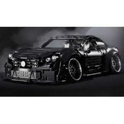 GOLDBERPOEMS U0100 0100 non  CHIẾN BINH ĐEN THẤP bộ đồ chơi xếp lắp ráp ghép mô hình 1:8 HELLAFLUSH CANIBEAT BLACK WARRIOR Tỷ Lệ 1:8