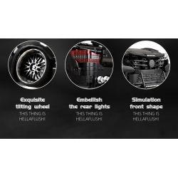 GOLDBERPOEMS U0100 0100 non  CHIẾN BINH ĐEN THẤP bộ đồ chơi xếp lắp ráp ghép mô hình 1:8 HELLAFLUSH CANIBEAT BLACK WARRIOR Tỷ Lệ 1:8