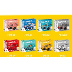 SEMBO WEKKI VIGGI 714509 non  THẾ GIỚI XE SANG BỮA TIỆC LỬA TRẠI bộ đồ chơi xếp lắp ráp ghép mô hình Speed Champions Racing Cars BONFIRE PARTY Đua Xe Công Thức 275 khối