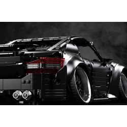 GOLDBERPOEMS U0100 0100 non  CHIẾN BINH ĐEN THẤP bộ đồ chơi xếp lắp ráp ghép mô hình 1:8 HELLAFLUSH CANIBEAT BLACK WARRIOR Tỷ Lệ 1:8