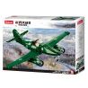 SLUBAN M38-B0977 B0977 0977 M38B0977 38-B0977 non  MÁY BAY PHẢN LỰC ME262 bộ đồ chơi xếp lắp ráp ghép mô hình 338 khối