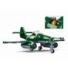 SLUBAN M38-B0977 B0977 0977 M38B0977 38-B0977 non  MÁY BAY PHẢN LỰC ME262 bộ đồ chơi xếp lắp ráp ghép mô hình 338 khối