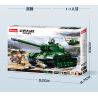 SLUBAN M38-B0979 B0979 0979 M38B0979 38-B0979 non  XE TĂNG HẠNG NẶNG IS2 PHÁO CHỐNG TỰ HÀNH ISU 122S bộ đồ chơi xếp lắp ráp ghép mô hình IS-2 HEAVY TANK 845 khối