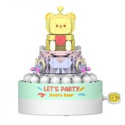 JAKI JK6180 6180 non  MUSIC BOX CHIẾC BÁNH NHỎ NGỌT NGÀO bộ đồ chơi xếp lắp ráp ghép mô hình Creator DIY MUSIC BOX Sáng Tạo 369 khối