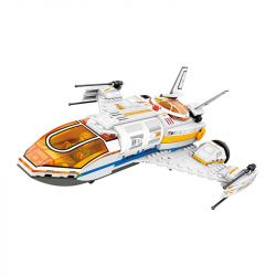 SEMBO 203309 non  SHARE FI KHÔNG GIAN bộ đồ chơi xếp lắp ráp ghép mô hình Space SPACE SHUTTLE Thám Hiểm Không Gian 397 khối