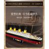 SLUBAN M38-B1122 B1122 1122 M38B1122 38-B1122 non  TITANIC 1:350 tỷ lệ 1:350 bộ đồ chơi xếp lắp ráp ghép mô hình Creator Expert Chuyên Gia Sáng Tạo 2401 khối