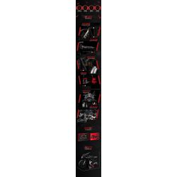 LINGRUI MODEL JIMU LIANGPIN 10518 non  XE ĐẠP DƠI tỷ lệ 1:5 bộ đồ chơi xếp lắp ráp ghép mô hình Motorcycle Motorbike Xe Hai Bánh 1981 khối