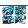 GAOMISI T1019 1019 non  BENTLEY GT3 bộ đồ chơi xếp lắp ráp ghép mô hình Speed Champions Racing Cars SPEED CAR PASSION TRACK Đua Xe Công Thức 324 khối