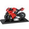 SEMBO 701210 non  XE TAY GA DUCATI PANIGALEVE bộ đồ chơi xếp lắp ráp ghép mô hình  Kỹ Thuật Công Nghệ Cao Mô Hình Phương Tiện 316 khối