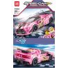 GAOMISI T1018 1018 non  ASTON MARTIN bộ đồ chơi xếp lắp ráp ghép mô hình Speed Champions Racing Cars SPEED CAR PASSION TRACK Đua Xe Công Thức 289 khối