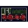 MouldKing 12023 Mould King 12023 non  ĐẦU MÁY ĐIỆN ALLIGATOR bộ đồ chơi xếp lắp ráp ghép mô hình Trains WORLD RAILWAY OBB 1189.08 ELECTRIC LOCOMOTIVE Tàu Hỏa 919 khối