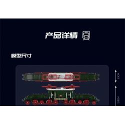 MouldKing 12023 Mould King 12023 non  ĐẦU MÁY ĐIỆN ALLIGATOR bộ đồ chơi xếp lắp ráp ghép mô hình Trains WORLD RAILWAY OBB 1189.08 ELECTRIC LOCOMOTIVE Tàu Hỏa 919 khối