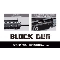 SEMBO 702991 non  SÚNG TRƯỜNG TẤN CÔNG KIỂU 19 bộ đồ chơi xếp lắp ráp ghép mô hình BLOCK GUN 1539 khối