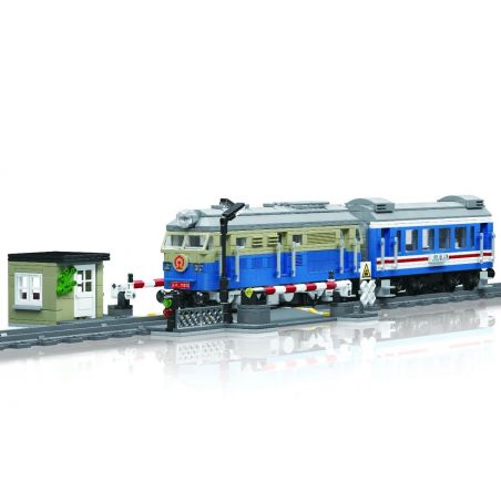 MouldKing 12022 Mould King 12022 non  ĐẦU MÁY DIESEL DONGFENG 4B bộ đồ chơi xếp lắp ráp ghép mô hình Trains WORLD RAILWAY DF4B DIESEL LOCOMOTIVE Tàu Hỏa 1212 khối