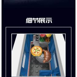 MouldKing 12022 Mould King 12022 non  ĐẦU MÁY DIESEL DONGFENG 4B bộ đồ chơi xếp lắp ráp ghép mô hình Trains WORLD RAILWAY DF4B DIESEL LOCOMOTIVE Tàu Hỏa 1212 khối