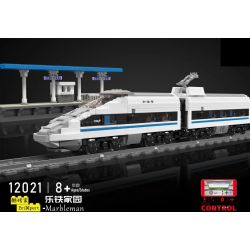 MouldKing 12021 Mould King 12021 non  BỘ ĐA NĂNG ĐIỆN HARMONY CRH380A bộ đồ chơi xếp lắp ráp ghép mô hình Trains WORLD RAILWAY CRH380A HIGH-SPEED TRAIN Tàu Hỏa 1211 khối