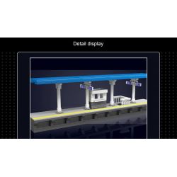 MouldKing 12021 Mould King 12021 non  BỘ ĐA NĂNG ĐIỆN HARMONY CRH380A bộ đồ chơi xếp lắp ráp ghép mô hình Trains WORLD RAILWAY CRH380A HIGH-SPEED TRAIN Tàu Hỏa 1211 khối