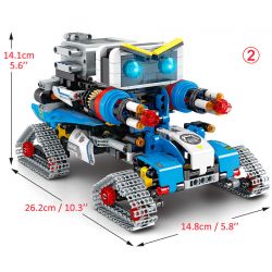 SEMBO 704972 non  THEO DÕI ROBOT. bộ đồ chơi xếp lắp ráp ghép mô hình  Kỹ Thuật Công Nghệ Cao Mô Hình Phương Tiện 796 khối