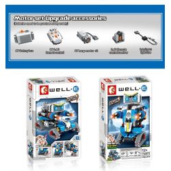 SEMBO 704972 non  THEO DÕI ROBOT. bộ đồ chơi xếp lắp ráp ghép mô hình  Kỹ Thuật Công Nghệ Cao Mô Hình Phương Tiện 796 khối