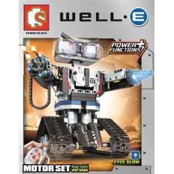 SEMBO 704971 non  THEO DÕI ROBOT. bộ đồ chơi xếp lắp ráp ghép mô hình  Kỹ Thuật Công Nghệ Cao Mô Hình Phương Tiện 611 khối