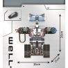 SEMBO 704971 non  THEO DÕI ROBOT. bộ đồ chơi xếp lắp ráp ghép mô hình  Kỹ Thuật Công Nghệ Cao Mô Hình Phương Tiện 611 khối