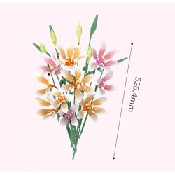 JAKI JK26953 26953 non  NHẬT KÝ THỰC VẬT MỘT NGHĨ LÀM SAY MÊ THÀNH PHỐ bộ đồ chơi xếp lắp ráp ghép mô hình Creator ETERNAL REMINISCENCE Sáng Tạo 1314 khối