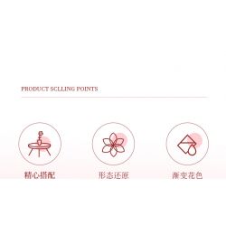 JAKI JK26953 26953 non  NHẬT KÝ THỰC VẬT MỘT NGHĨ LÀM SAY MÊ THÀNH PHỐ bộ đồ chơi xếp lắp ráp ghép mô hình Creator ETERNAL REMINISCENCE Sáng Tạo 1314 khối