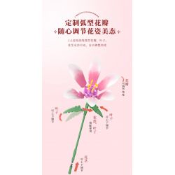 JAKI JK26953 26953 non  NHẬT KÝ THỰC VẬT MỘT NGHĨ LÀM SAY MÊ THÀNH PHỐ bộ đồ chơi xếp lắp ráp ghép mô hình Creator ETERNAL REMINISCENCE Sáng Tạo 1314 khối