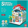 QuanGuan 100196 Quan Guan 100196 non  CỬA HÀNG QUẦN ÁO OPERA bộ đồ chơi xếp lắp ráp ghép mô hình Creator HAPPY STREET Sáng Tạo 238 khối