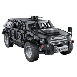 CADA DOUBLEE C51207 51207 non  XE ĐỊA HÌNH CHIẾN BINH tỷ lệ 1:12 bộ đồ chơi xếp lắp ráp ghép mô hình  SWAT TRUCK Kỹ Thuật Công Nghệ Cao Mô Hình Phương Tiện 561 khối