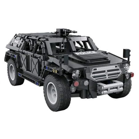 CADA DOUBLEE C51207 51207 non  XE ĐỊA HÌNH CHIẾN BINH tỷ lệ 1:12 bộ đồ chơi xếp lắp ráp ghép mô hình  SWAT TRUCK Kỹ Thuật Công Nghệ Cao Mô Hình Phương Tiện 561 khối