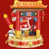 BALODY 21107 non  ĐẠI TRIỂN HỒNG ĐỒ bộ đồ chơi xếp lắp ráp ghép mô hình Chinese Traditional Festivals Lễ Hội Cổ Truyền 950 khối