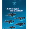 GUDI 40301 non  SÚNG TRƯỜNG TẤN CÔNG M416 8 TỔ HỢP bộ đồ chơi xếp lắp ráp ghép mô hình Gun SUPER SENTAI M416 ASSAULT RIFLE