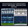 KAIYU K86102 86102 non  CÂU LẠC BỘ BÓNG ĐÁ CHELSEA STANFORD BRIDGE COURT (KHÓA HỌC PHÒNG XE HƠI) bộ đồ chơi xếp lắp ráp ghép mô hình Buildings STAMFORD BRIDGE STADIUM 4137 khối
