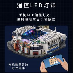 KAIYU K86102 86102 non  CÂU LẠC BỘ BÓNG ĐÁ CHELSEA STANFORD BRIDGE COURT (KHÓA HỌC PHÒNG XE HƠI) bộ đồ chơi xếp lắp ráp ghép mô hình Buildings STAMFORD BRIDGE STADIUM 4137 khối