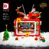DK 711 non  TRUYỀN HÌNH GIÁNG SINH bộ đồ chơi xếp lắp ráp ghép mô hình Christmas 626 khối